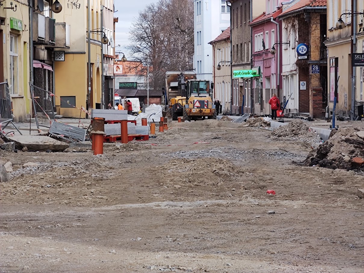 Kłopoty z remontem ulicy Dąbrowskiego [AUDIO+FOTO]